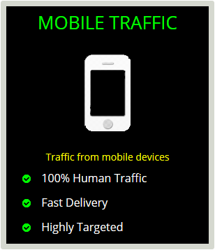 Buy Mobile Traffic | Targeted mobile traffic | Mobile ...