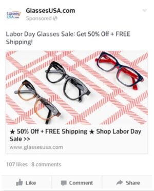 Glasses Ad