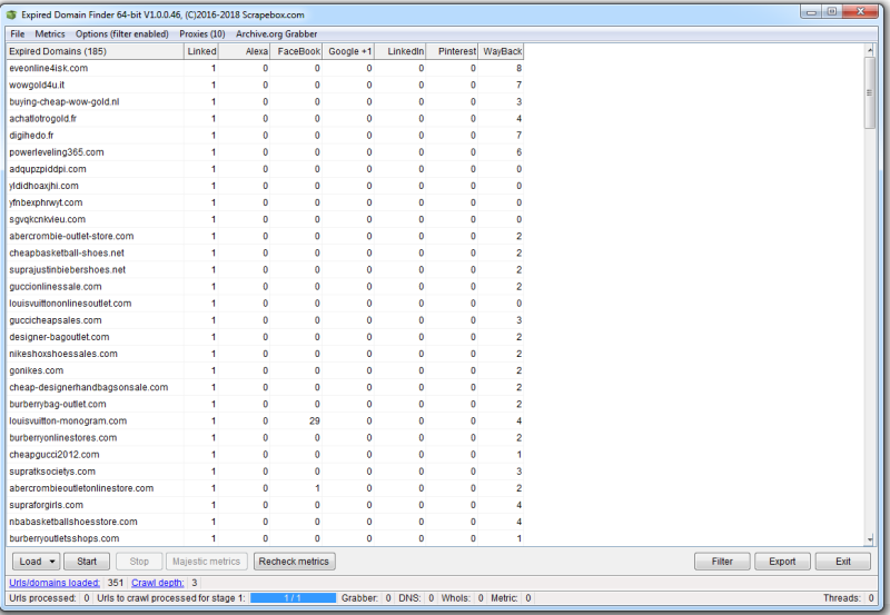 Fiverr Link Building Services- Do they right for your Business? 18 expired domin finder results